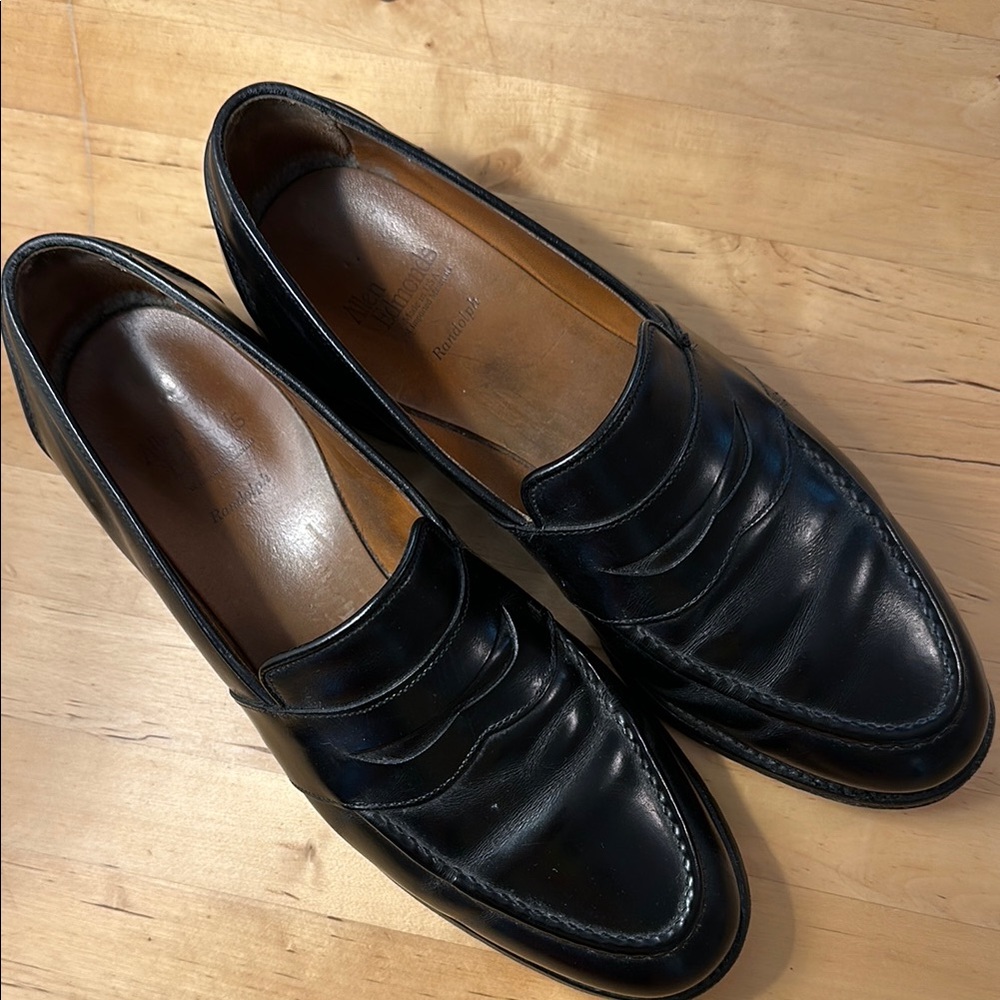 Allen Edmonds ‘Randolph’ Men’s Black Leather Loafers